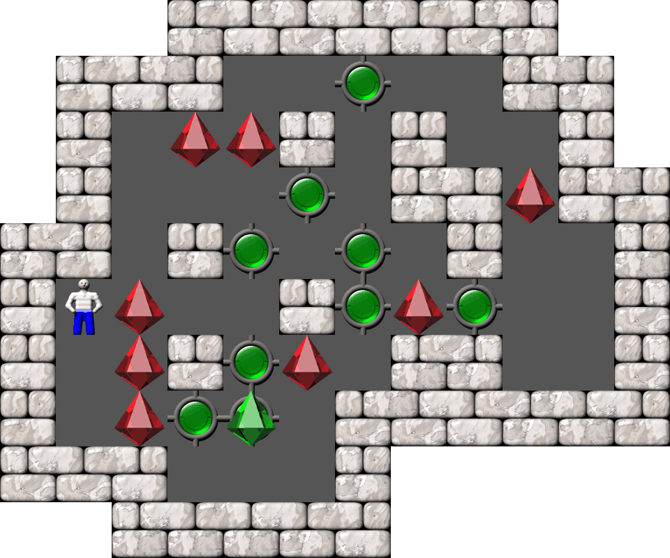 Sokoban Serg Belyaev 6 level 36